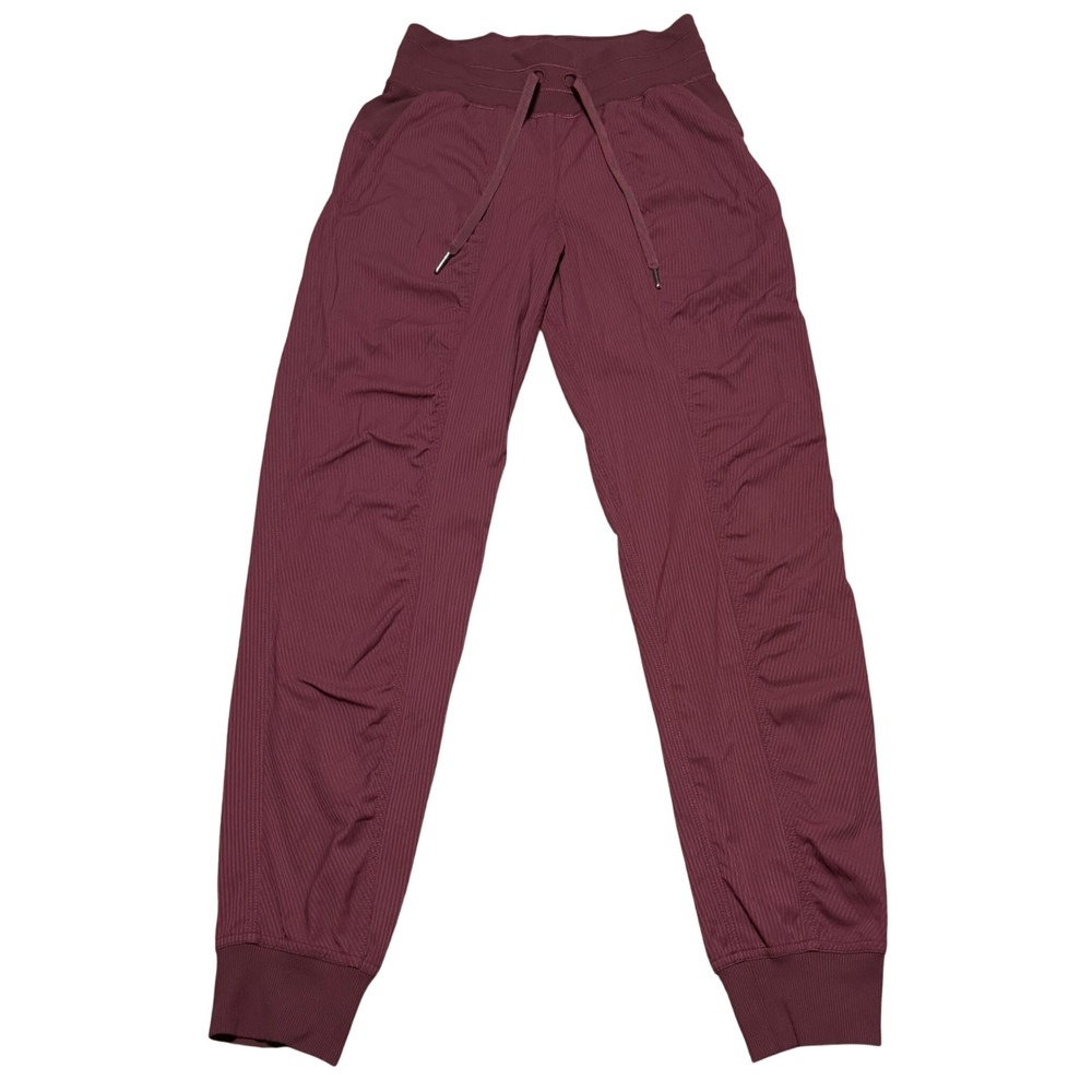 Lululemon 2 Dance Studio Mid Rise Jogger Red Garnet W5ENMS